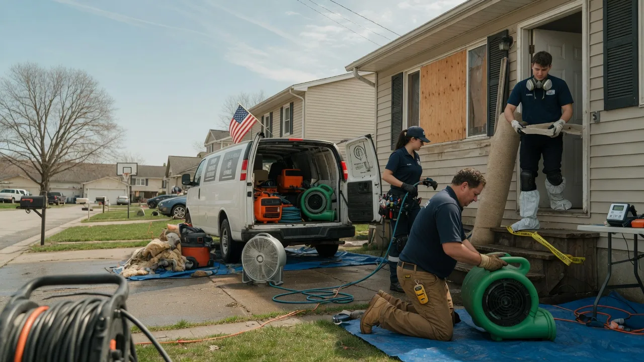 Water Damage Restoration in Yukon, MO near me